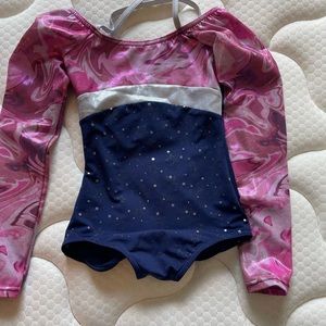 Girls long sleeve leotard